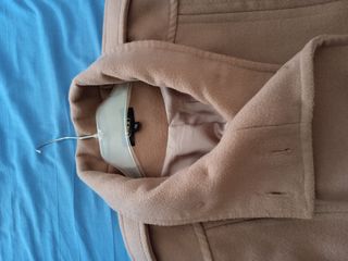 Abrigo juvenil de paño.