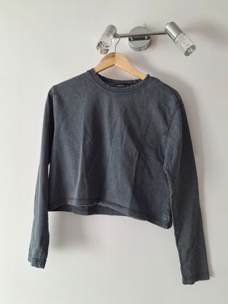 Camiseta niña negra juvenil 