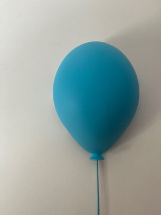 Lampara Globo ikea Azul 
