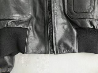 Cazadora de piel vintage