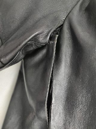 Cazadora de piel vintage