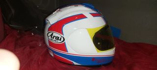 Casco arai rx7 corsair pintado Kevin Schwantz