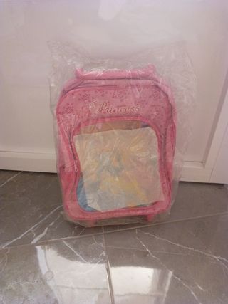 Mochila carrito princesas