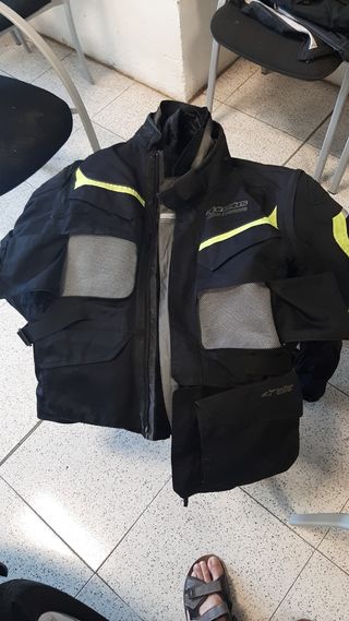 Chaqueta moto mas pantalones