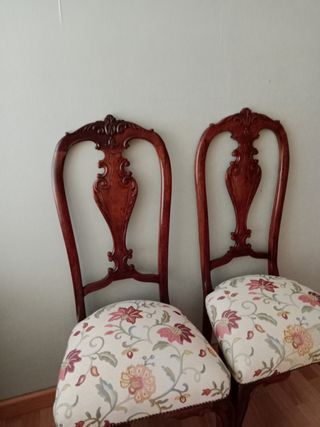 Sillas Isabelinas s. XIX