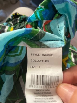 Camiseta tirantes de marca Desigual