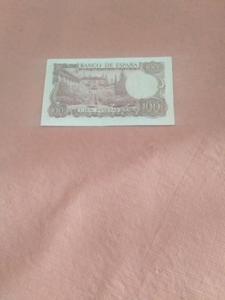 Billetes 100 pesetas 1970