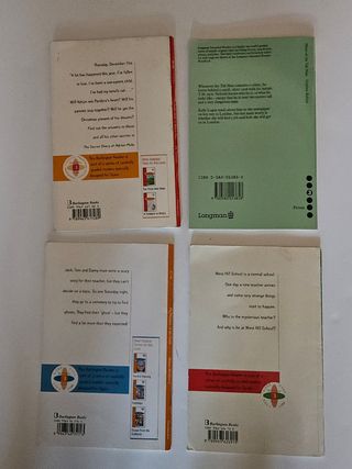 Lote libros en inglés
