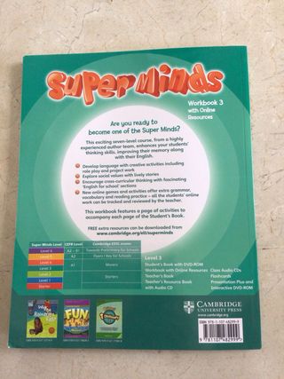 Super Minds. Workbook 3. Inglés