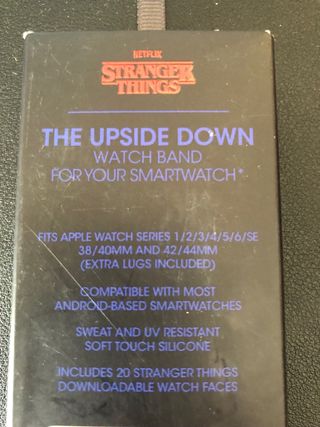 Correa de smartwatch de Stranger Things