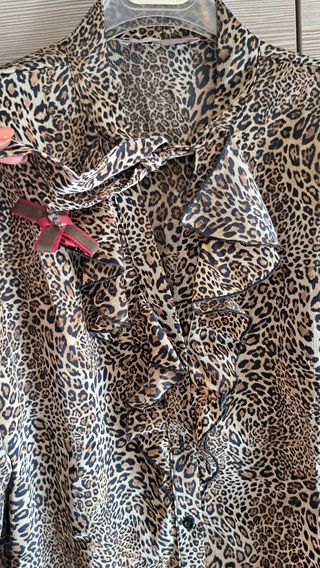 Camicia maculata firmata Rinascimento Made Italy