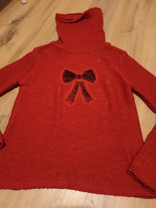 Jersey cuello alto navideño 