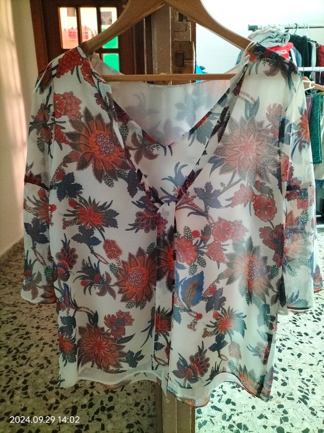 Camisa flores