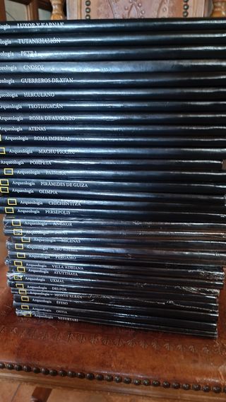 30 libros Arqueología National G. Nuevo 