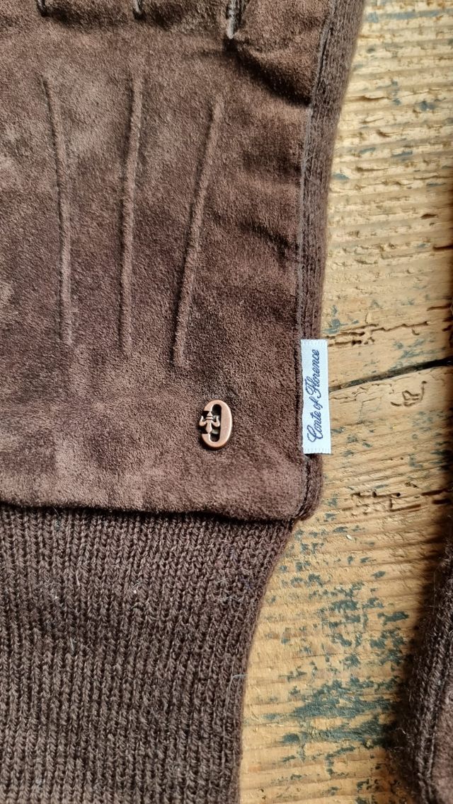 Guanti Conte of Florence in vera pelle scamosciata