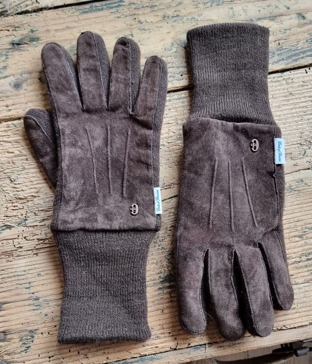 Guanti Conte of Florence in vera pelle scamosciata