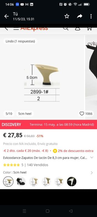 Sandalias evkooDace A ESTRENAR