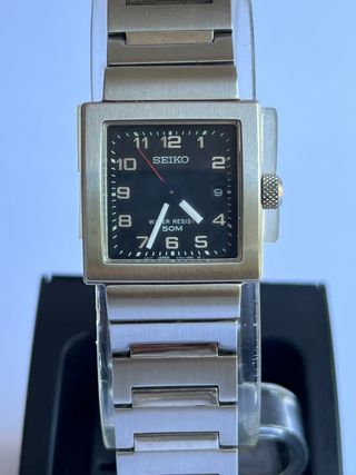 Seiko quartz acero