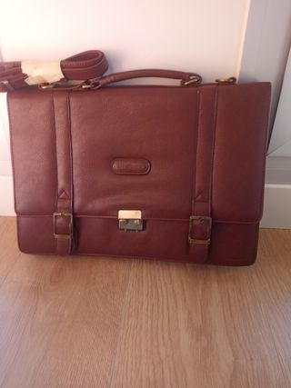 Bolso maletín cuero ejecutivo 