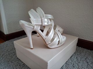 Zapatos-Sandalias novia Menbur