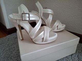 Zapatos-Sandalias novia Menbur