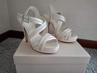 Zapatos-Sandalias novia Menbur