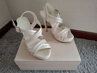 Zapatos-Sandalias novia Menbur