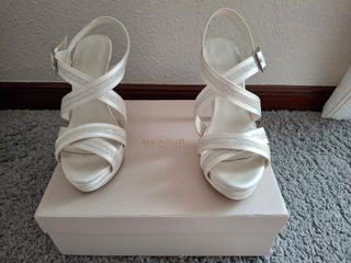 Zapatos-Sandalias novia Menbur