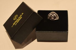 SORTIJA DE ORO BLANCO 18K/3.5Gr