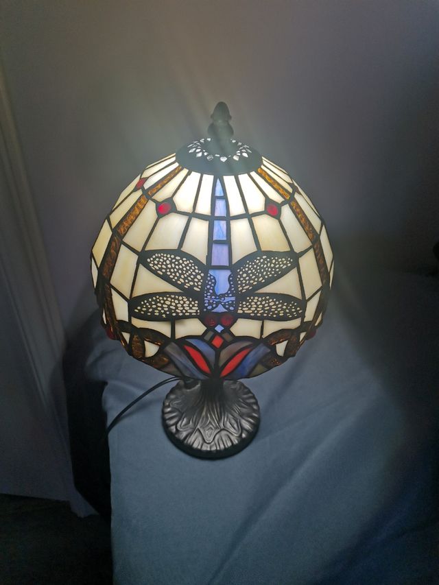 Lampara de mesilla Tiffany