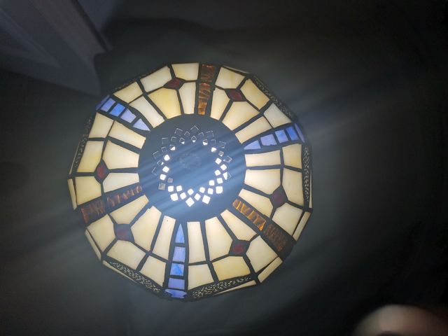 Lampara de mesilla Tiffany