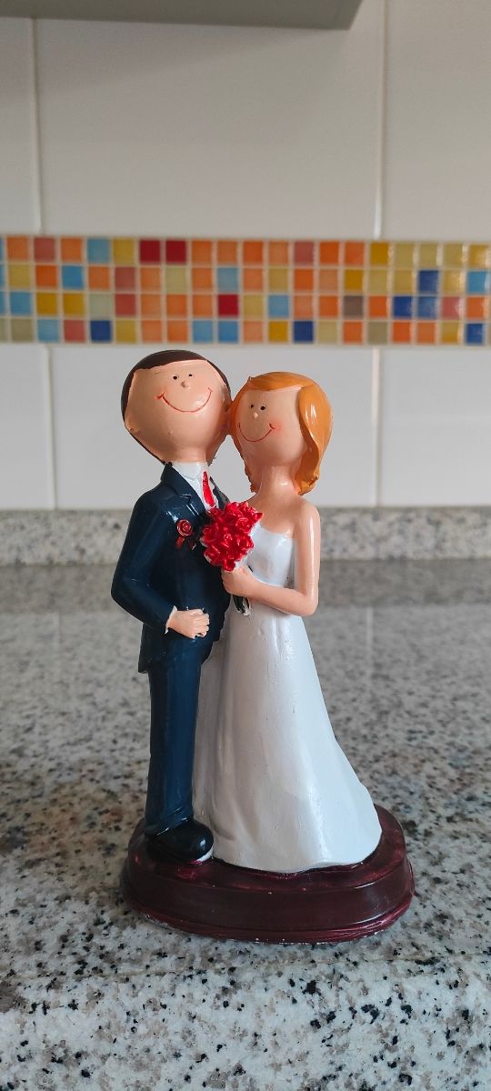 Muñecos novios tarta boda