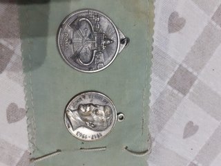 Medaglie ciondoli Papa Giovanni XXIII