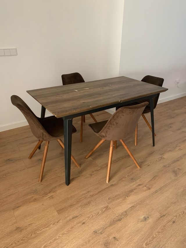 Mesa rectagular extensible