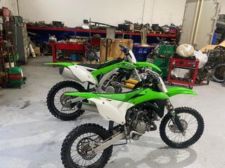 Kawasaki 450 y Kawasaki 80