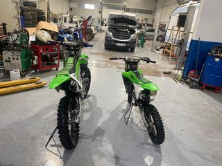 Kawasaki 450 y Kawasaki 80
