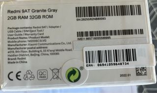 Xiaomi Redmi 9AT SIN ESTRENAR