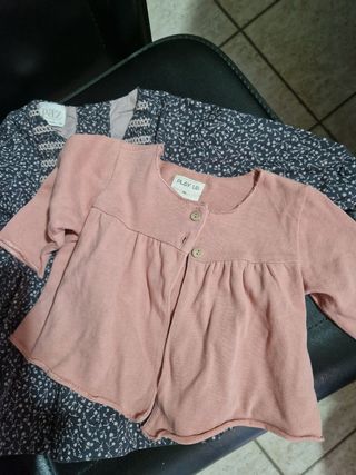 Set vestitino+scaldacuore tg 6 mesi