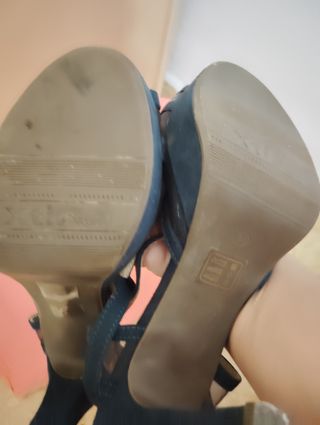 Zapatos fiesta tacón 38