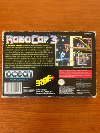 🇪🇸ROBOCOP 3 SNES