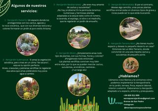 Paisajismo y Xerojardineria