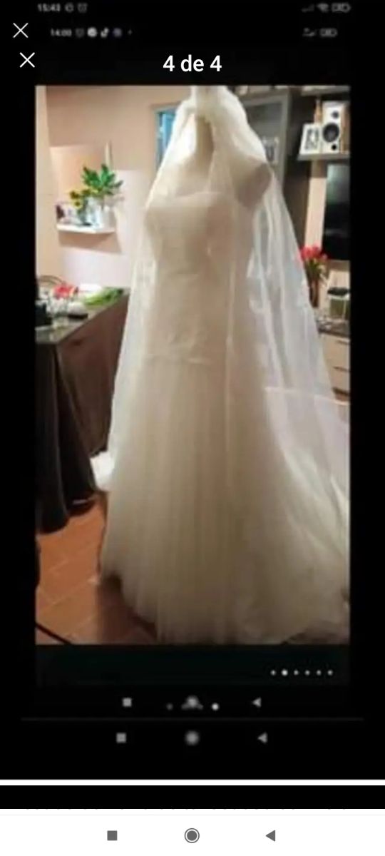 Traje de novia