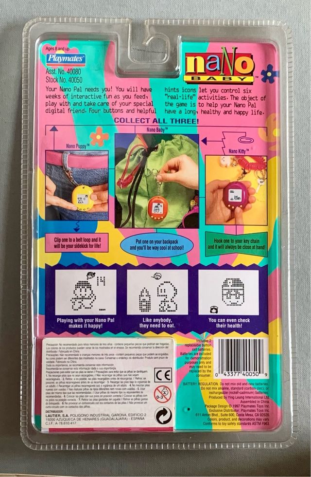 “TAMAGOCHI”, NANO - Playmates Toys Nano Baby