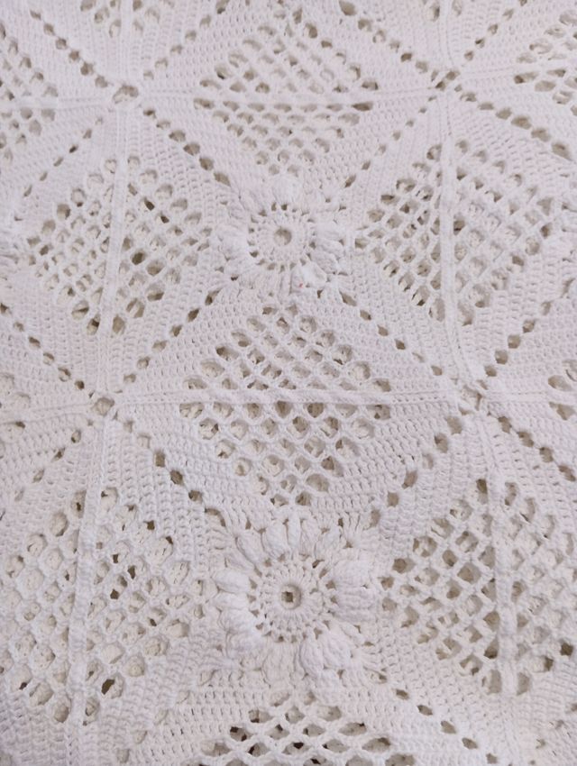 Colcha hecha dé ganchillo