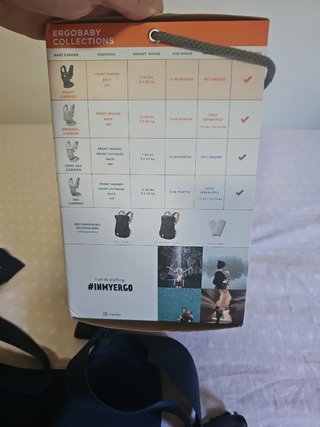 Mochila Porta-Bebé Ergobaby Adapt to