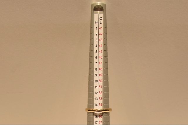 SORTIJA DE ORO 18K/2.4Gr