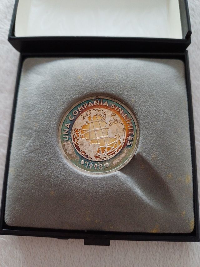 Monedas accionistas Telefónica 