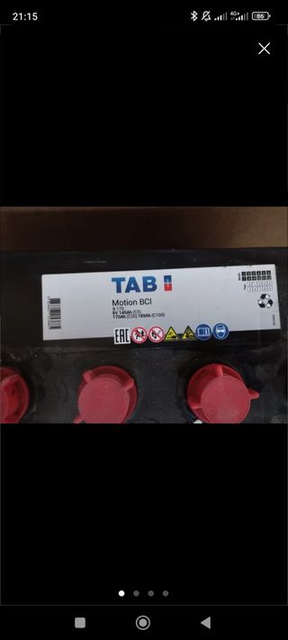 Batería de tracción 6v 12v 24v 36v 48v 80v