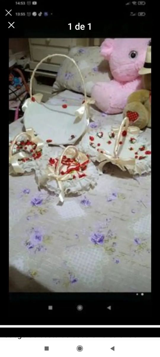 Juego de cesta para boda