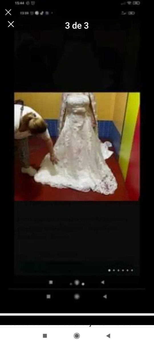Traje de novia